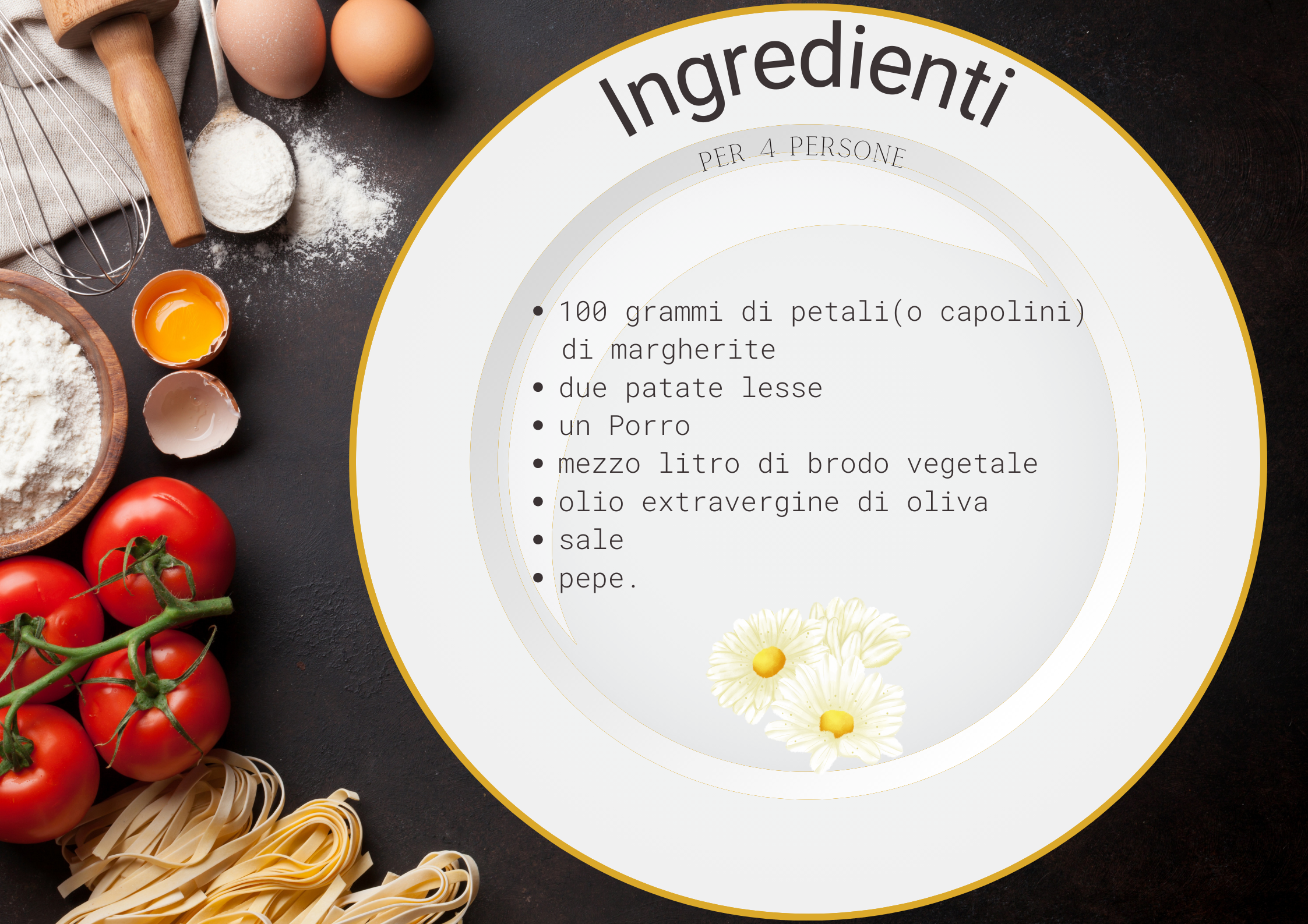 Minestra di margherite