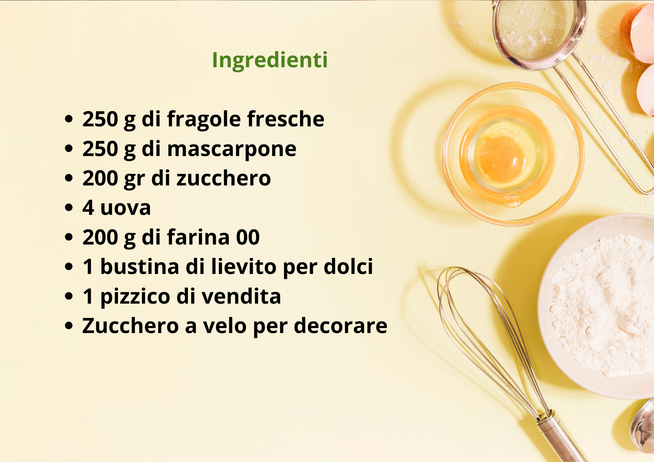 Torta alle fragole