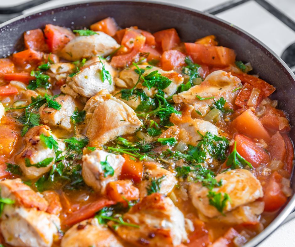 Viaggio del Gusto a Roma; Pollo alla cacciatora